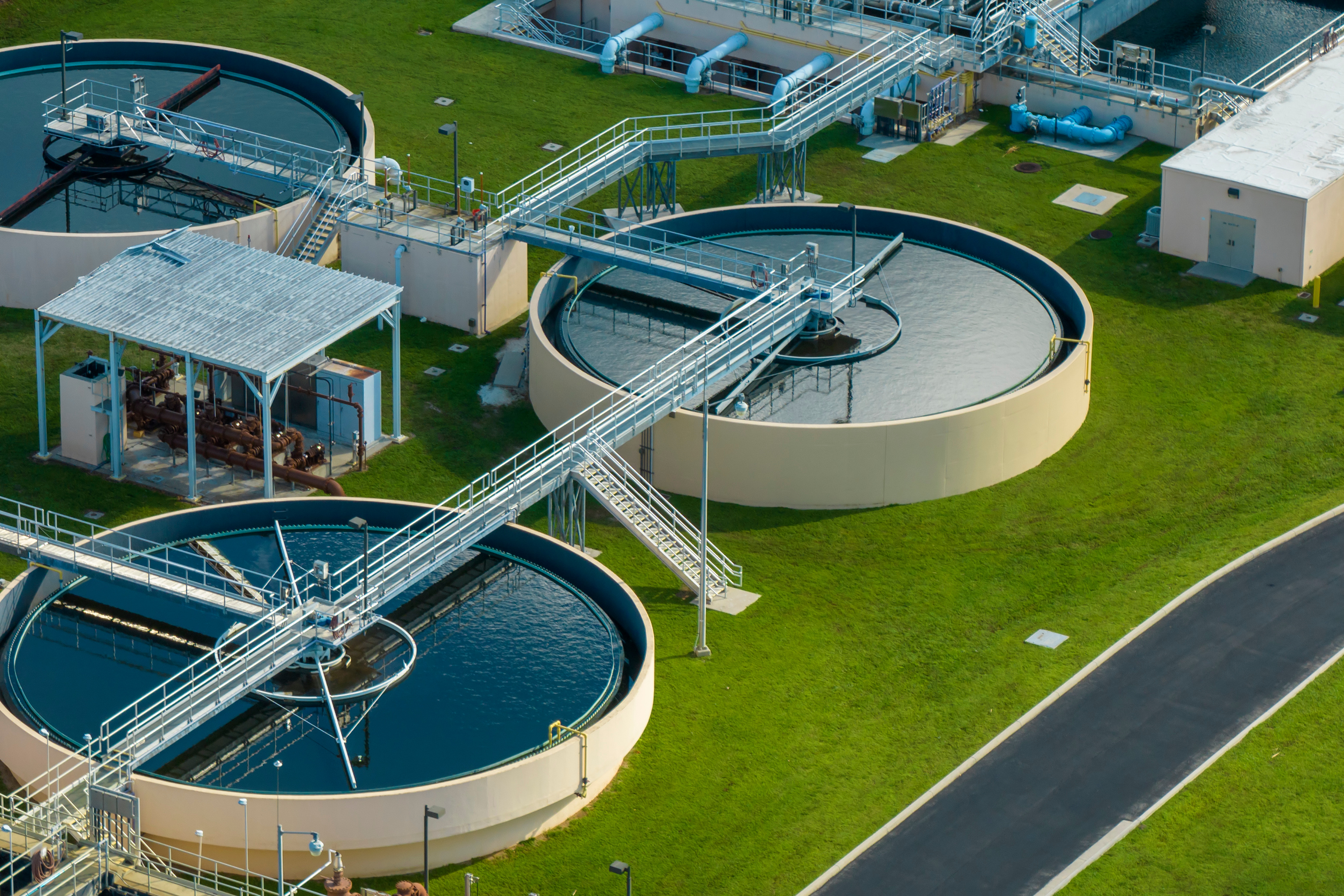 Water and wastewater treatment plant