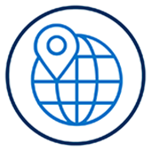 Nationwide Locations - Flag Circle Icon