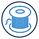 blue reel icon