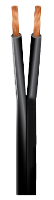 Black landscape cable